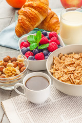 Healthy breakfast