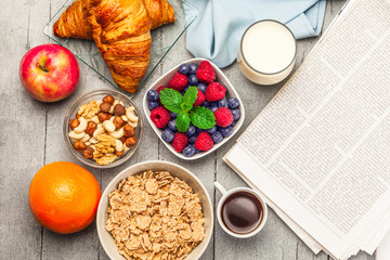 Healthy breakfast