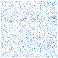 Pattern of water drops