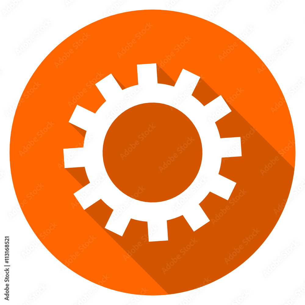 Aufkleber flat dedisng round vector options web icon