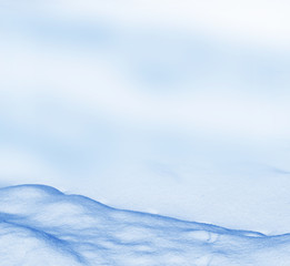 Background of snow. Winter landscape. The texture of the snow