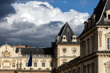 Naklejka premium Castello del Valentino in Turin, Italy