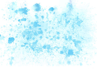 Colorful abstract watercolor stain with splashes and spatters. M