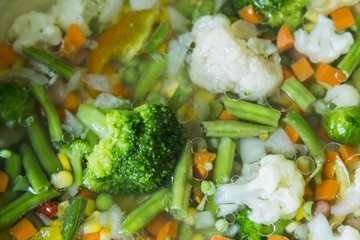 Delicious vegetables stew