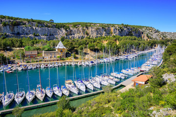 Calanque de Port Miou, Cassis, France