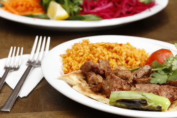 shish kebab - stock image