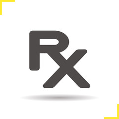 Fototapeta premium Prescription symbol