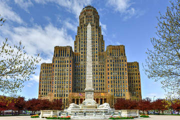 Niagara Square - Buffalo, New York - Powered by Adobe