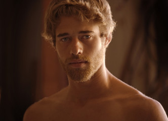 Portrait of young man