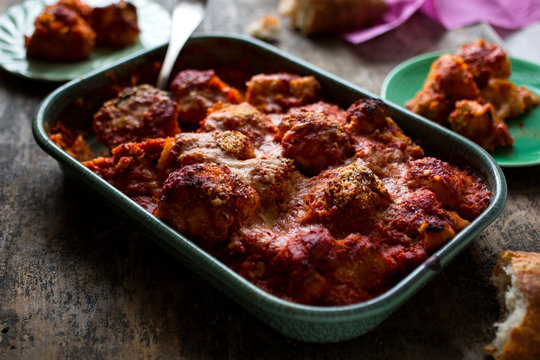 Cauliflower Parmigiana 