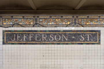 Jefferson Street Station - NYC Subway © demerzel21
