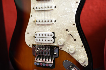 Fototapeta na wymiar Electric guitar