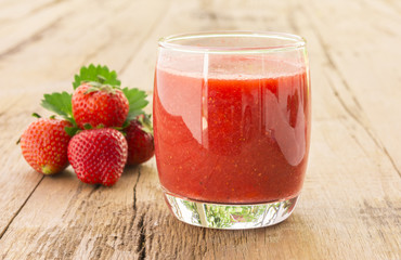 strawberry smoothie