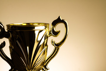 close up shot of trophy