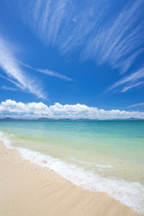 沖縄のビーチ・屋部の浜
