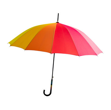 colorful umbrella Isolated