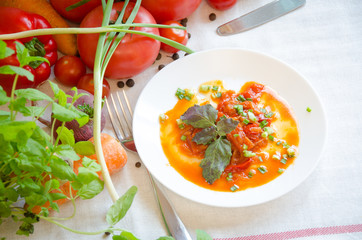 lecho stewed vegetable salad pepper tomato carrot