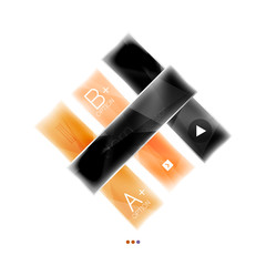 Business stripes geometric infographics box