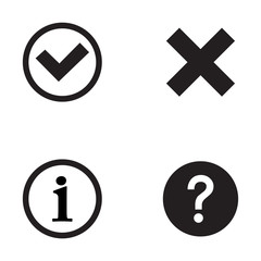 Information icons