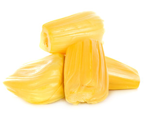 jackfruit on white background