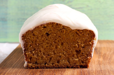 Carrot cake with frosting