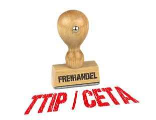 Stempel - Freihandel TTIP-CETA