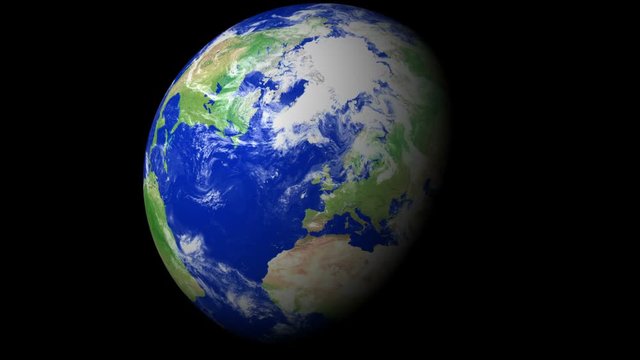 4K Earth Zoom: Dublin - Ireland