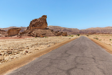 road in the desert