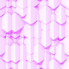 seamless background made of purple polygonal shape