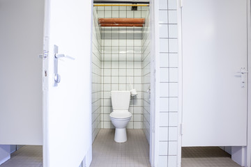 Fototapeta na wymiar doors from toilets