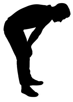 recommend clip art: Silhouette of man.
