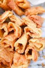 Pastries and cakes. Photo close up