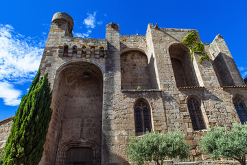 Sainte-Eulalie church in Cruzy, France