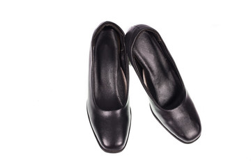 Black court shoes