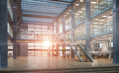 Fototapeta premium Elegant office interior