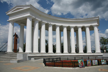 Сolonnade - Odessa symbol. Arbour of count Voroncov.