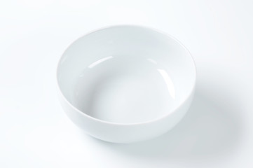 wide white bowl
