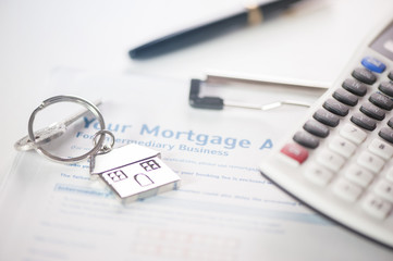 Mortgage loan agreement application 