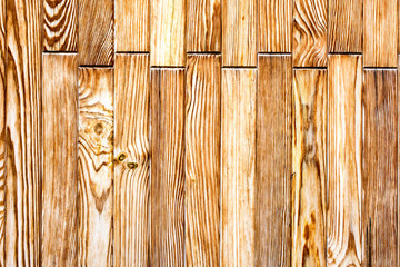 wall of brown wooden planks - texture to background 1