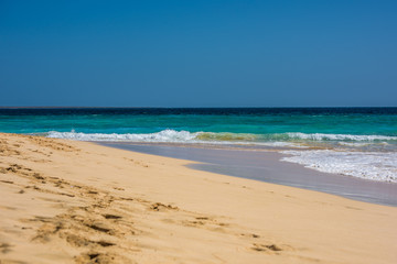Beach in Sal, Cape Verde, Africa