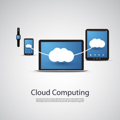 Cloud Computing, Networks Design Concept