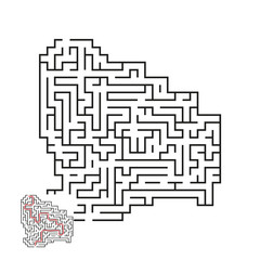 Vector Maze with Answer 1