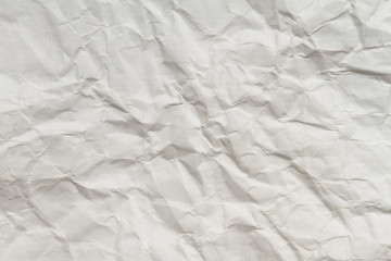 Wrinkled Paper Background or Texture