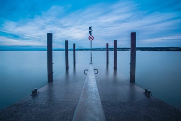 Fototapeta premium Konstanz Bodensee Steg