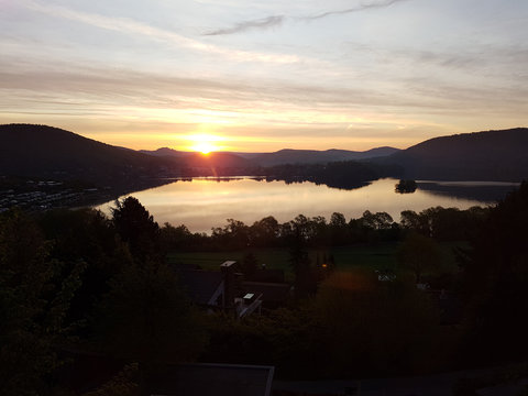 Sonnenaufgang, Edersee, Impression, Morgenstimmung