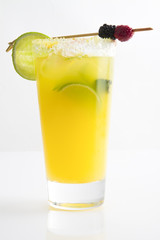yellow cocktail
