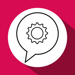 Call center design. Global communication. Flat illustration,