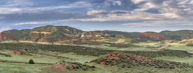 Red Mountains panorama