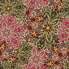 Seamless mandala pattern