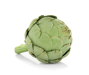 Artichoke isolated on white